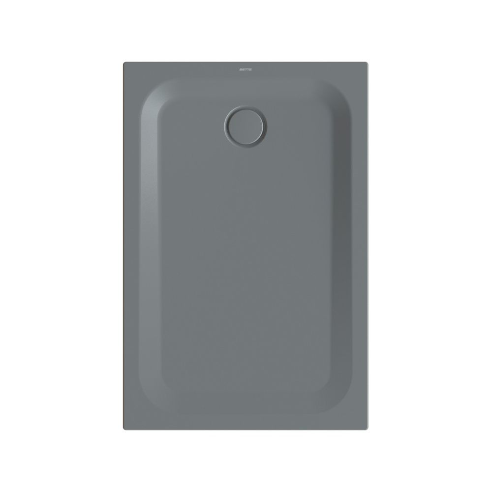 Bette Ultra Duschwanne Smoke 1200x800x35mm Rechteck mit Wannenträger GT-Stahl... BETTE-1680-403T 4038565334786 (Abb. 1)