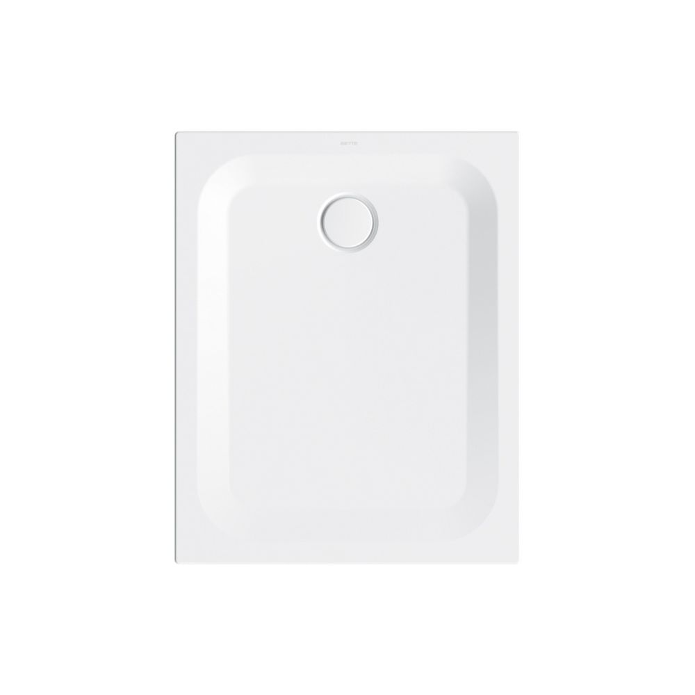 Bette Ultra Duschwanne 1000mm Weiß 1000x800x25/30mm Rechteck GT-Stahl... BETTE-5490-000 4038565001305 (Abb. 1)