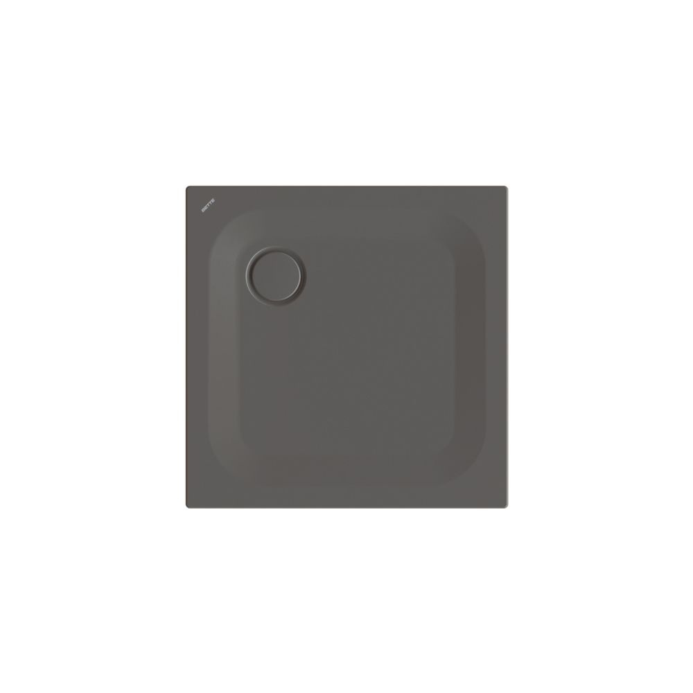 Bette Ultra Duschwanne Anthracite 750x750x25/30mm BetteGlasur Plus Rechteck GT-Stah... BETTE-5529-401PLUS 4038565459397 (Abb. 1)