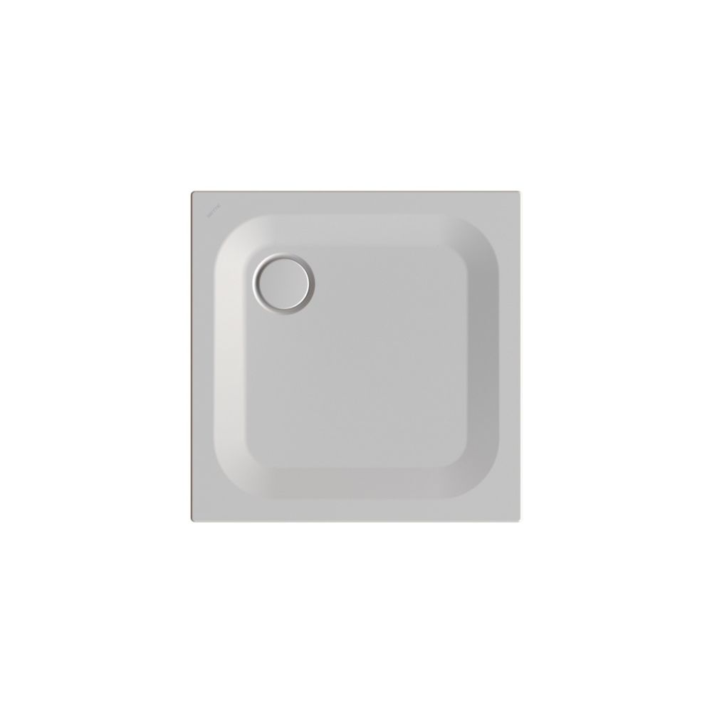 Bette Ultra Duschwanne Dust 750x750x25/30mm BetteGlasur Plus mit Minimum-Träger ... BETTE-5529-413PLUS,T1 4038565459717 (Abb. 1)