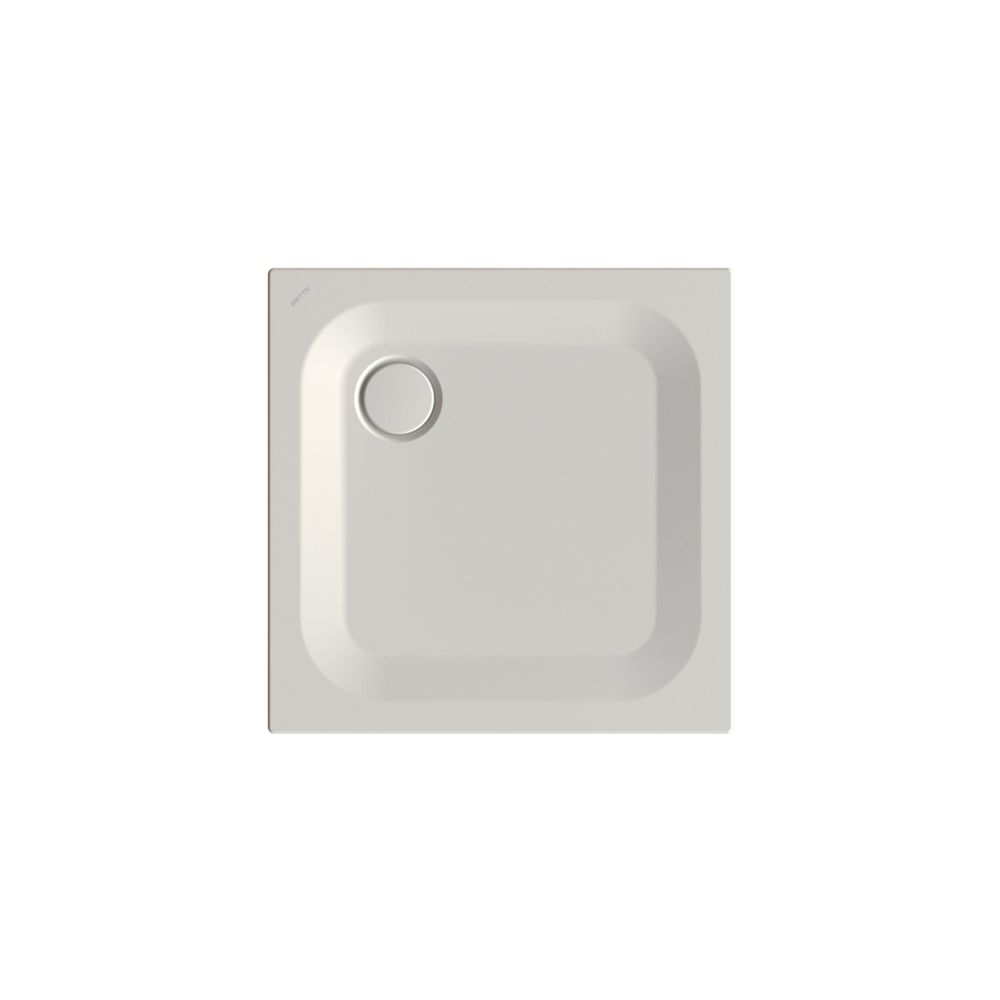 Bette Ultra Duschwanne Flax 750x750x25/30mm BetteGlasur Plus Rechteck GT-Stahl... BETTE-5529-423PLUS 4038565460089 (Abb. 1)