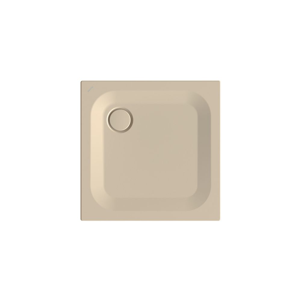 Bette Ultra Duschwanne Sand 750x750x25/30mm BetteGlasur Plus Rechteck GT-Stahl... BETTE-5529-424PLUS 4038565460133 (Abb. 1)