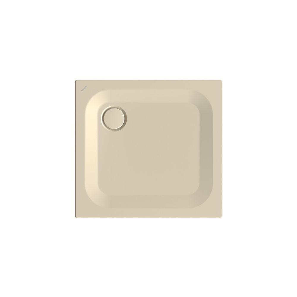 Bette Ultra Duschwanne Cream 800x750x25/30mm BetteGlasur Plus Rechteck GT-Stahl... BETTE-5669-441PLUS 4038565468672 (Abb. 1)