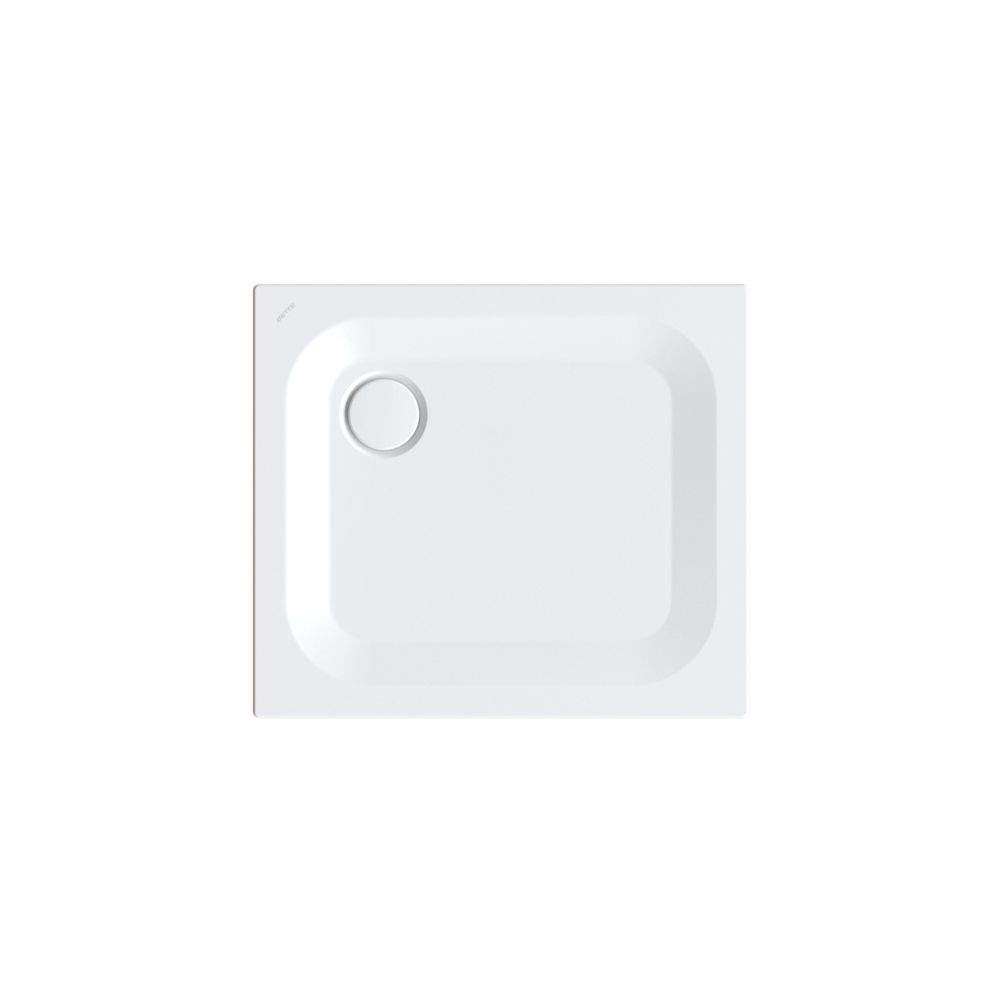 Bette Ultra Duschwanne Edelweiß 800x700x25/30mm BetteGlasur Plus mit Minimum-Trä... BETTE-5679-004PLUS,T1 4038565469846 (Abb. 1)