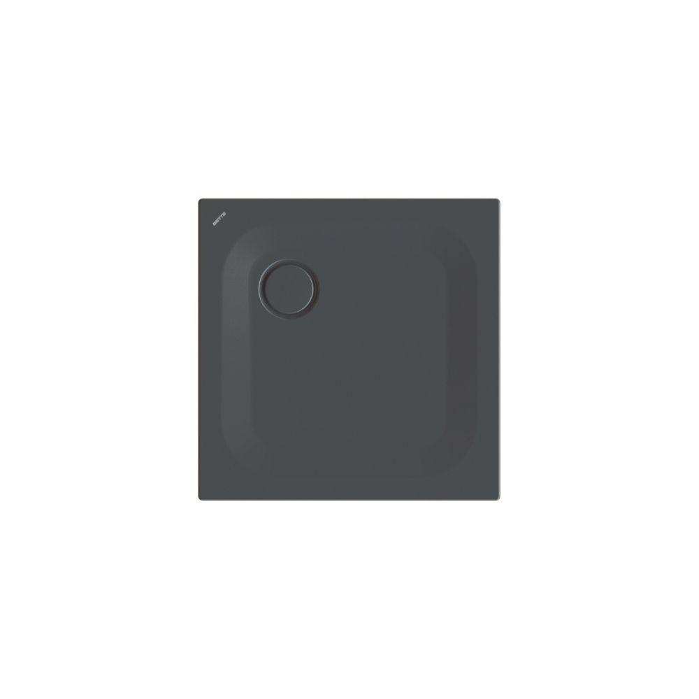 Bette Ultra Duschwanne Ebony 700x700x25/30mm Rechteck GT-Stahl... BETTE-5719-035 4038565280762 (Abb. 1)