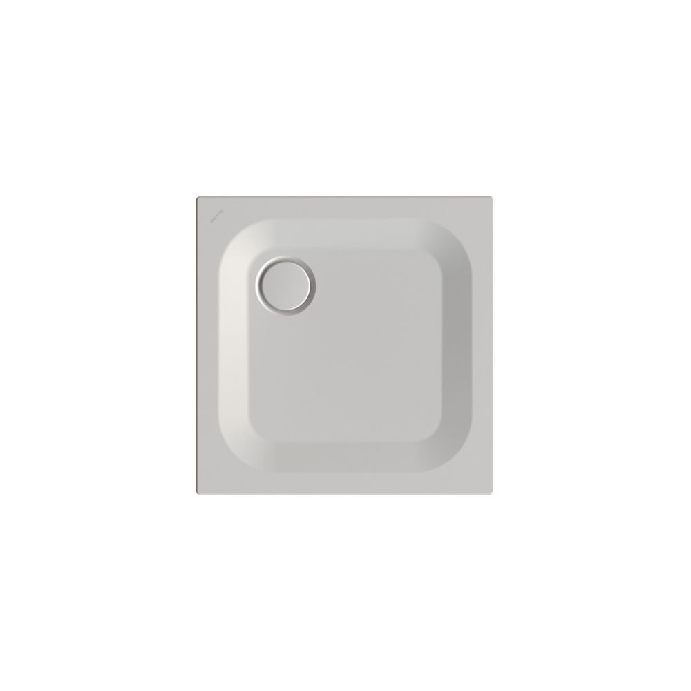 Bette Ultra Duschwanne Silver 700x700x25/30mm BetteGlasur Plus Rechteck GT-Stahl... BETTE-5719-410PLUS 4038565478350 (Abb. 1)