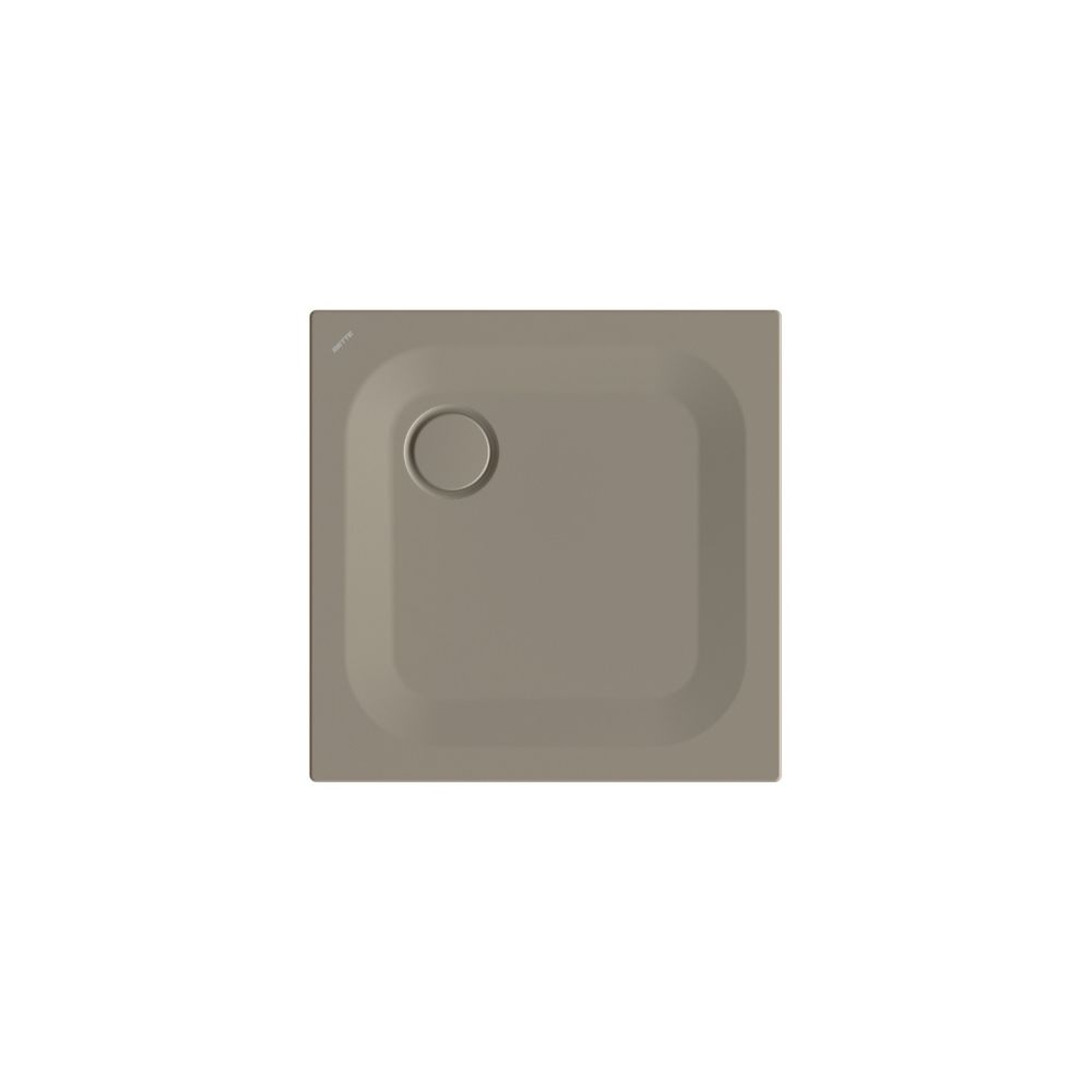 Bette Ultra Duschwanne Graphite 700x700x25/30mm Rechteck mit Minimum-Träger GT-Stahl... BETTE-5719-404T1 4038565478329 (Abb. 1)