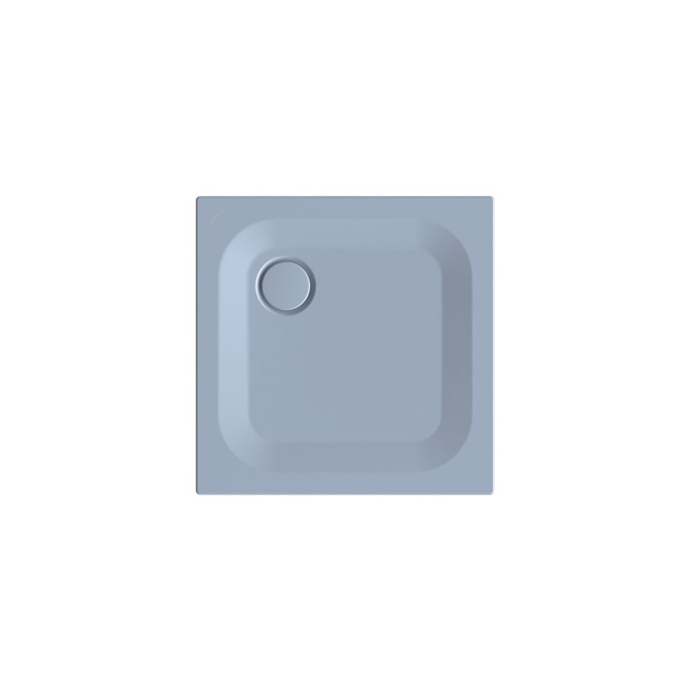 Bette Ultra Duschwanne Blue satin 700x700x25/30mm BetteGlasur Plus Rechteck GT-Stah... BETTE-5719-418PLUS 4038565478732 (Abb. 1)