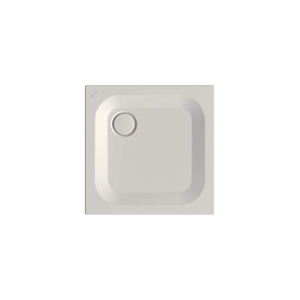 Bette Ultra Duschwanne Flax 700x700x25/30mm BetteGlasur Plus Rechteck GT-Stahl... BETTE-5719-423PLUS 4038565478831 (Abb. 1)