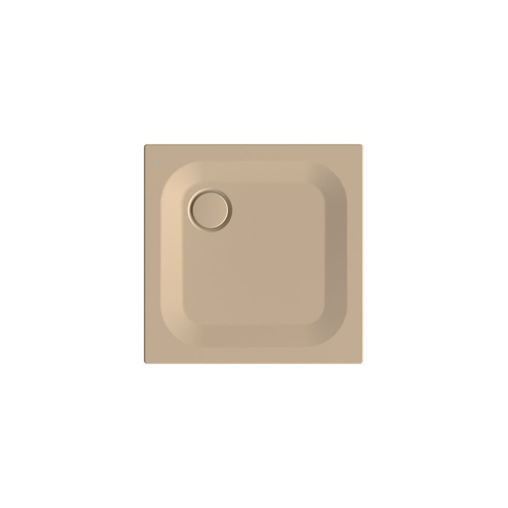 Bette Ultra Duschwanne Greige 700x700x25/30mm Rechteck GT-Stahl... BETTE-5719-425 4038565478916 (Abb. 1)