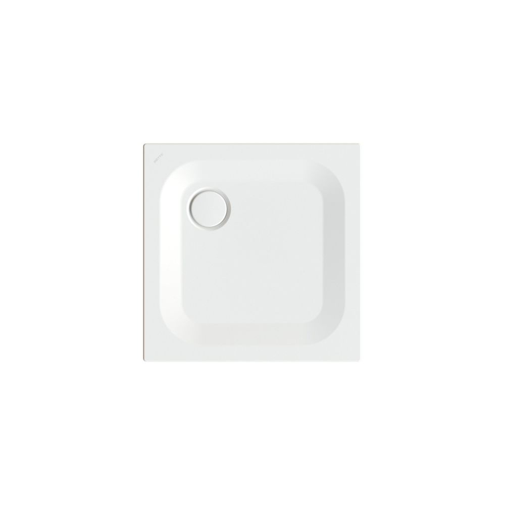 Bette Ultra Duschwanne Snow 700x700x25/30mm Rechteck GT-Stahl... BETTE-5719-440 4038565045880 (Abb. 1)