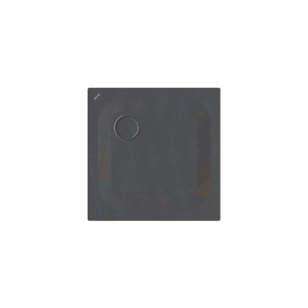 Bette Ultra Duschwanne Midnight 700x700x25/30mm Rechteck GT-Stahl... BETTE-5719-790 4038565479258 (Abb. 1)