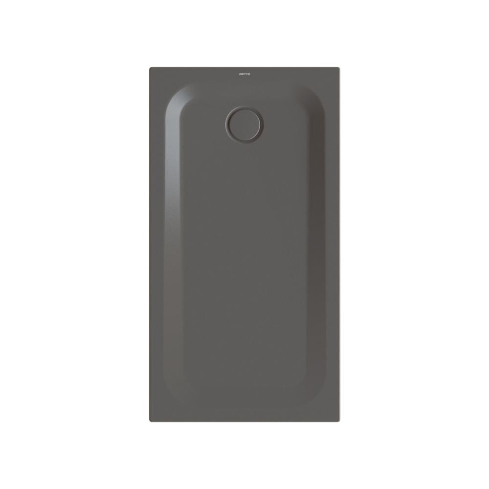 Bette Ultra Duschwanne Anthracite 1300x700x35mm BetteGlasur Plus mit Minimum-Trä... BETTE-5784-401PLUS,T1 4038565483415 (Abb. 1)