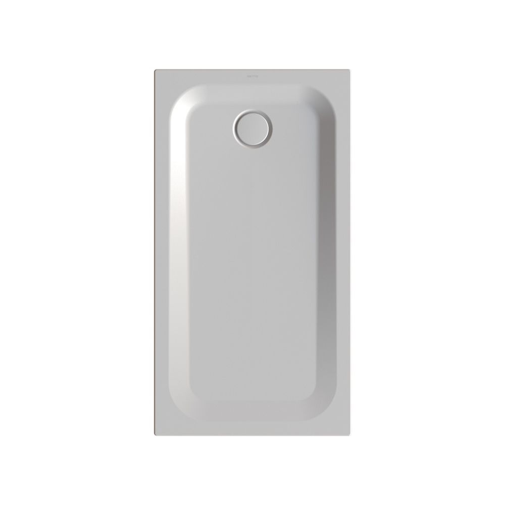 Bette Ultra Duschwanne Dust 1300x700x35/30mm BetteGlasur Plus Rechteck GT-Stahl... BETTE-5784-413PLUS 4038565483767 (Abb. 1)