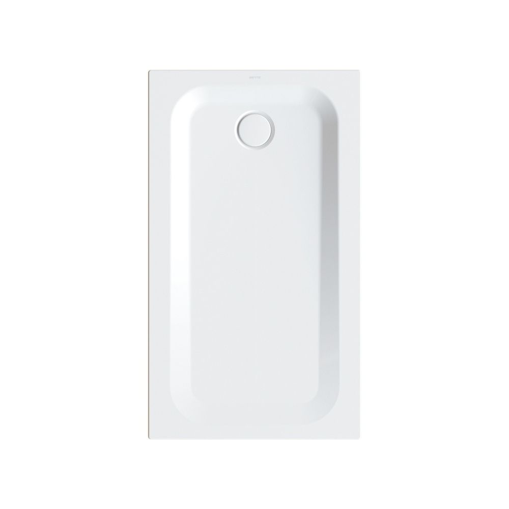 Bette Ultra Duschwanne Weiß 1300x750x35mm mit Wannenträger Rechteck GT-Stahl... BETTE-5785-000T1 4038565177222 (Abb. 1)