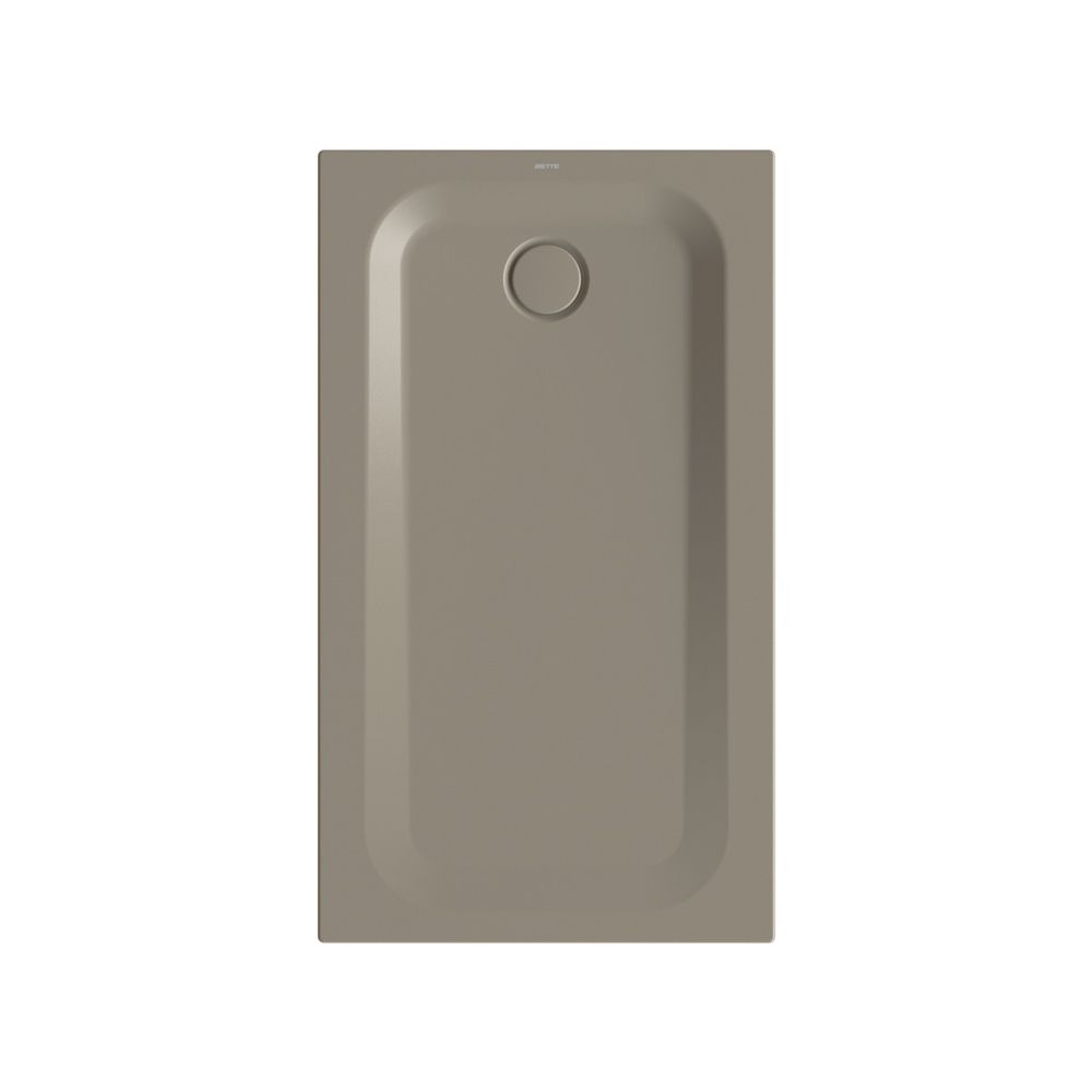 Bette Ultra Duschwanne Graphite 1300x750x35/30mm BetteGlasur Plus Rechteck GT-Stahl... BETTE-5785-404PLUS 4038565485143 (Abb. 1)