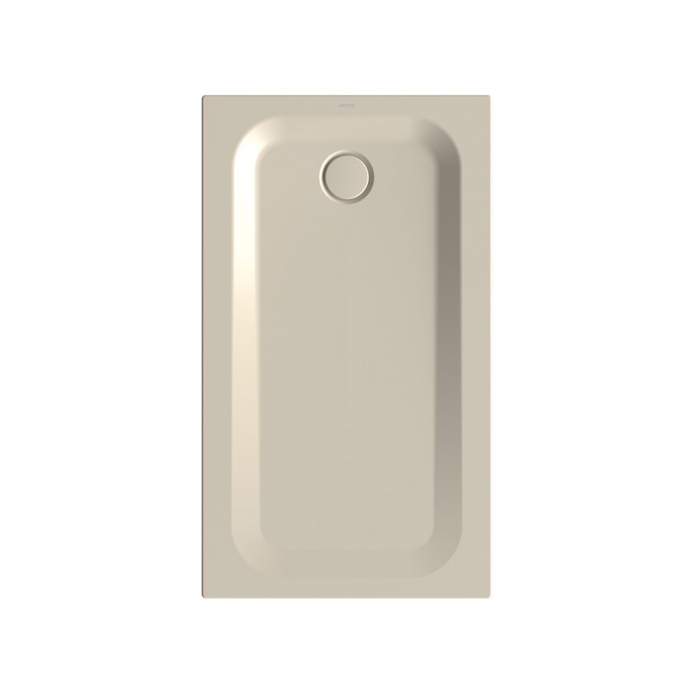 Bette Ultra Duschwanne Beige 1300x750x35mm mit Wannenträger Rechteck GT-Stahl... BETTE-5785-422T1 4038565485686 (Abb. 1)