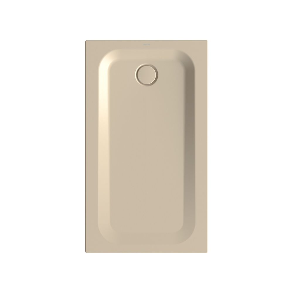 Bette Ultra Duschwanne Sand 1300x750x35mm mit Wannenträger Rechteck GT-Stahl... BETTE-5785-424T1 4038565485808 (Abb. 1)