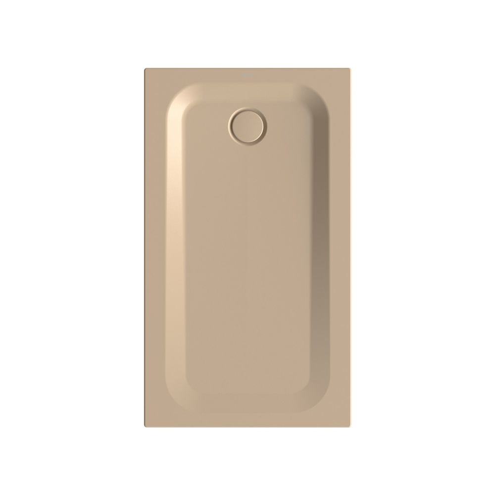 Bette Ultra Duschwanne Greige 1300x750x35mm Rechteck mit Minimum-Träger GT-Stahl... BETTE-5785-425T1 4038565485860 (Abb. 1)