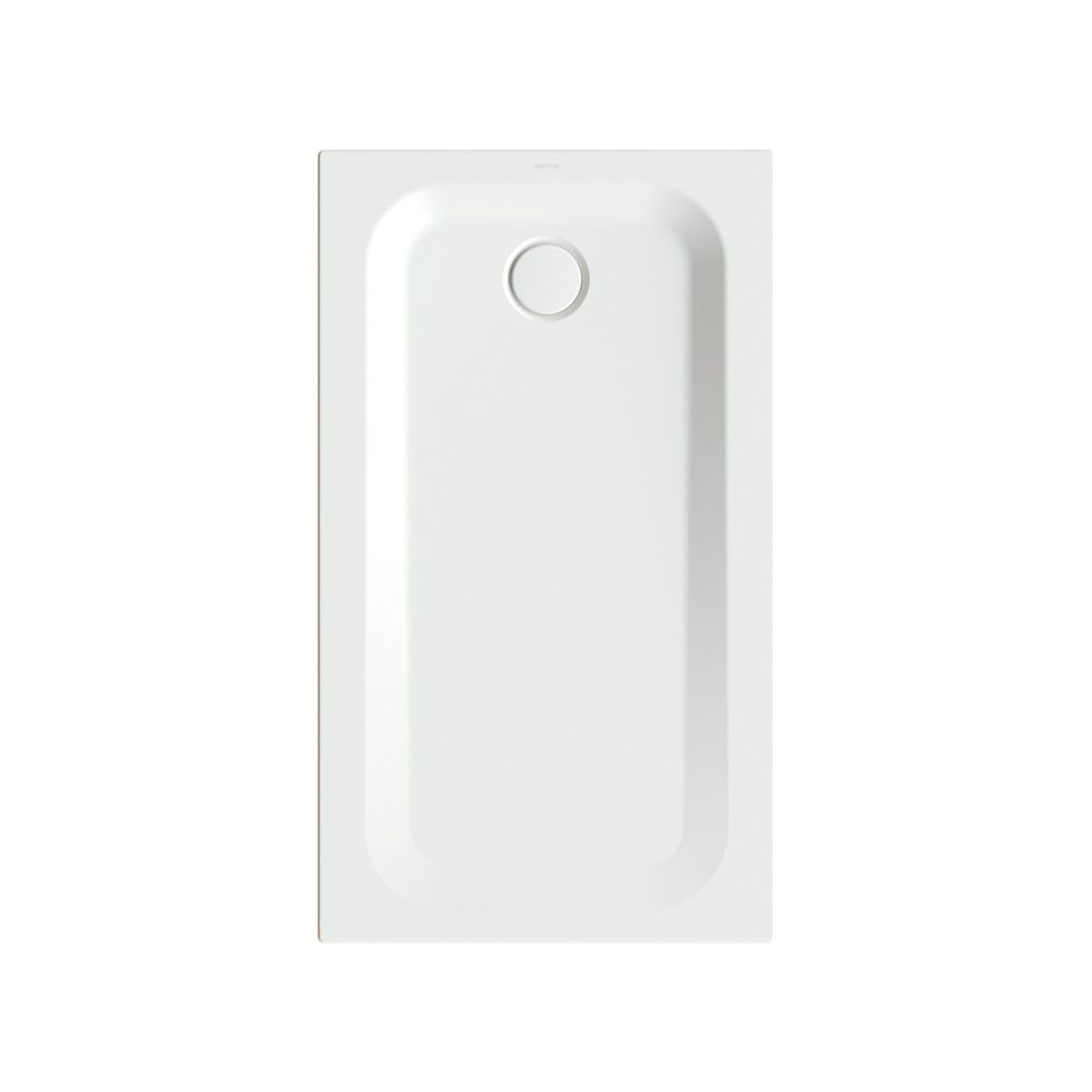 Bette Ultra Duschwanne Snow 1300x750x35mm mit Wannenträger Rechteck GT-Stahl... BETTE-5785-440T1 4038565177383 (Abb. 1)