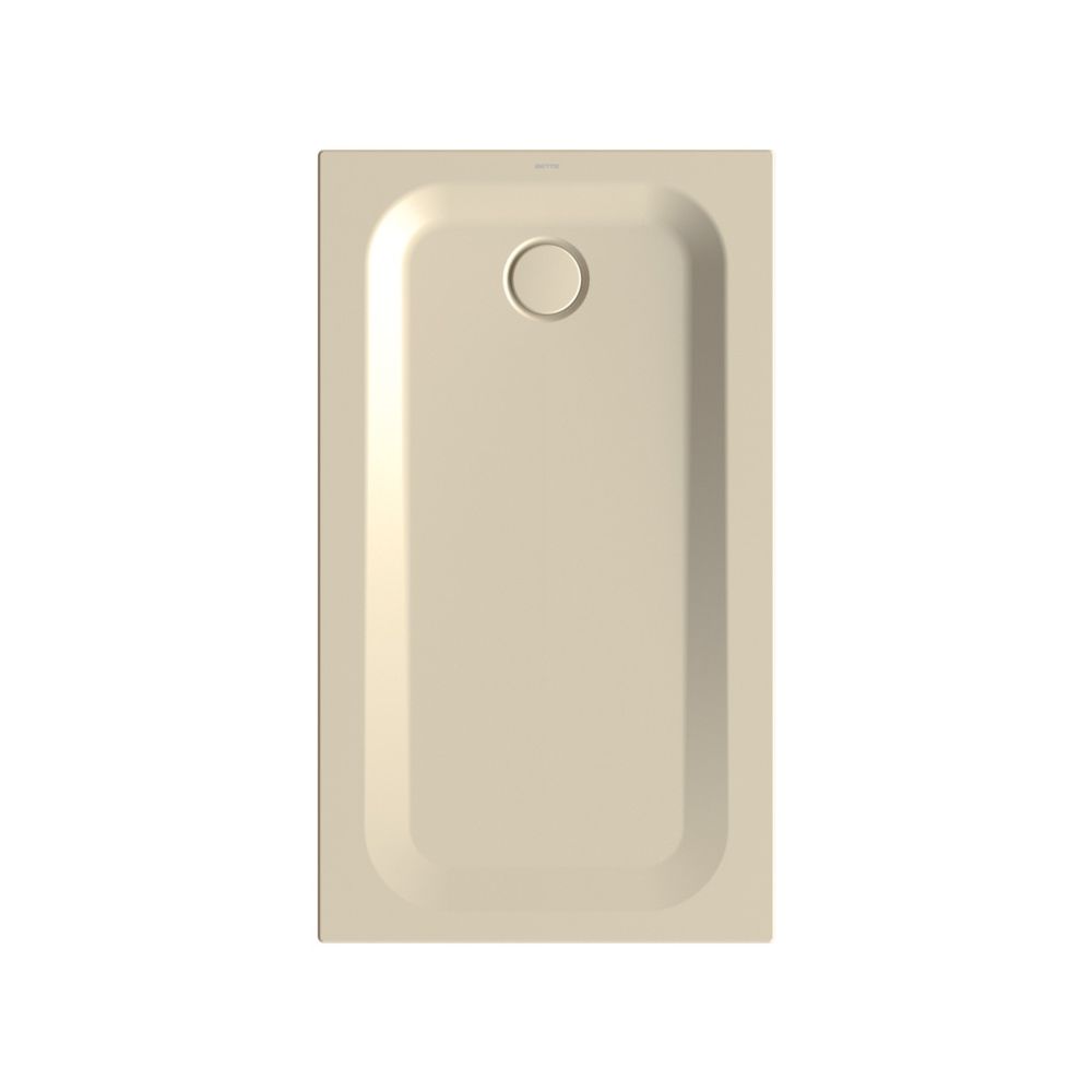 Bette Ultra Duschwanne Cream 1300x750x35/30mm BetteGlasur Plus Rechteck GT-Stahl... BETTE-5785-441PLUS 4038565486140 (Abb. 1)