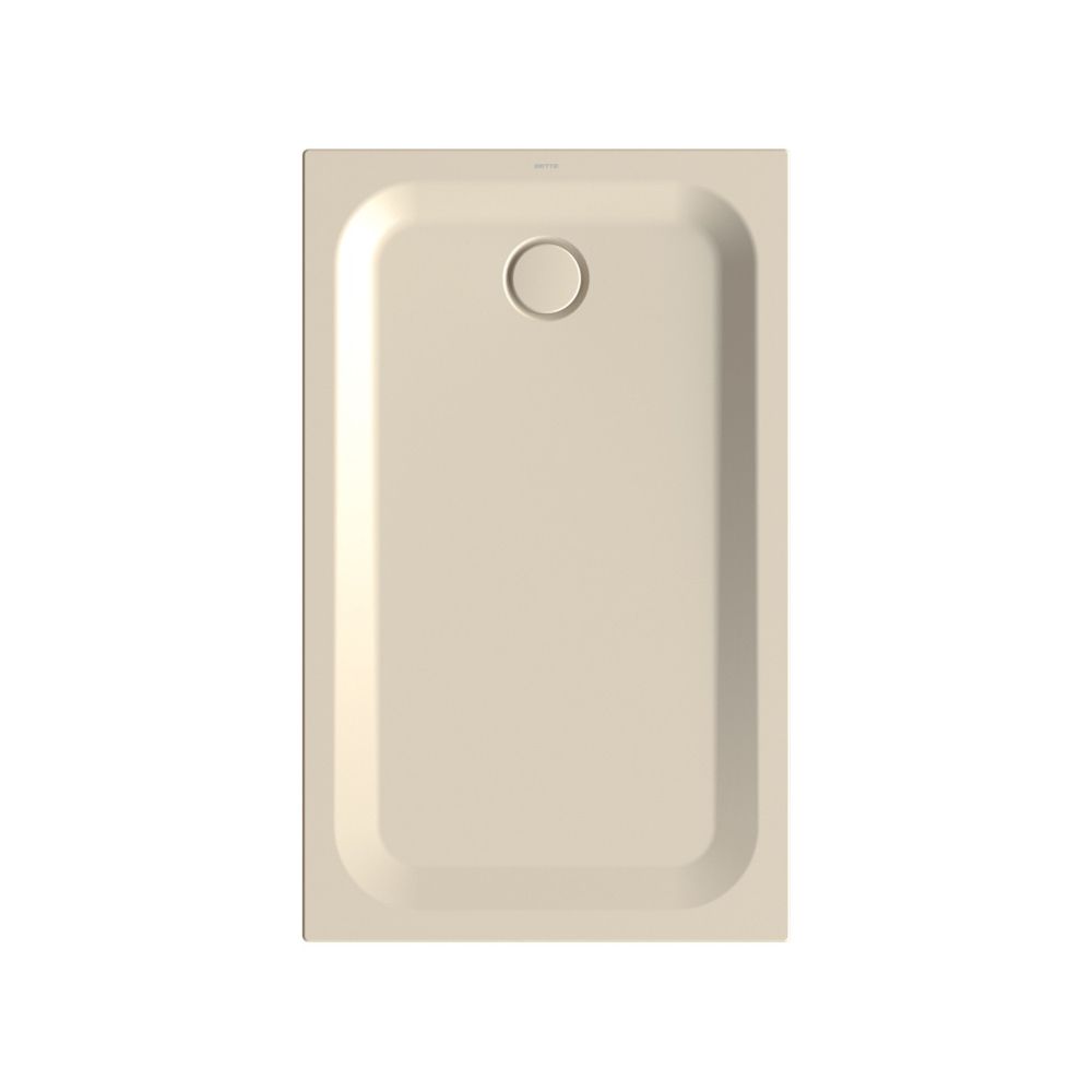 Bette Ultra Duschwanne Jasmin 1300x800x35/30mm BetteGlasur Plus Rechteck GT-Stahl... BETTE-5786-006PLUS 4038565486485 (Abb. 1)