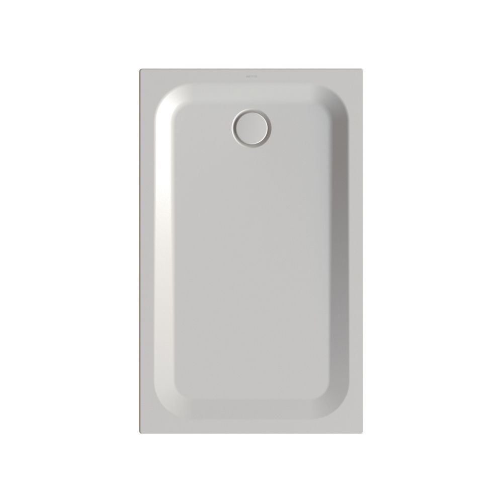 Bette Ultra Duschwanne Silver 1300x800x35/30mm Rechteck mit Minimum-Träger GT-Stahl... BETTE-5786-410T1 4038565487000 (Abb. 1)