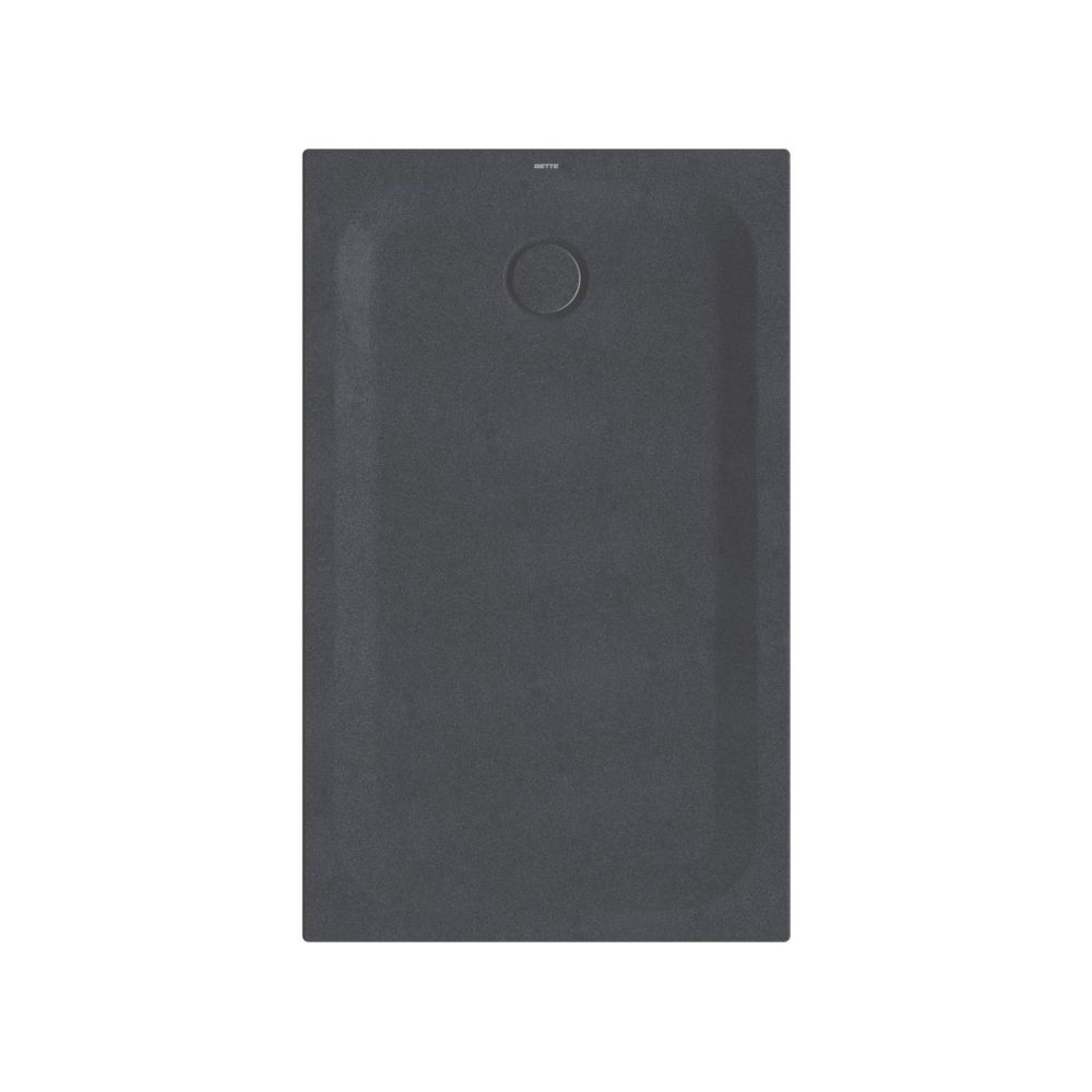 Bette Ultra Duschwanne Midnight 1300x800x35/30mm Rechteck mit Minimum-Träger GT-Stahl... BETTE-5786-790T1 4038565487918 (Abb. 1)