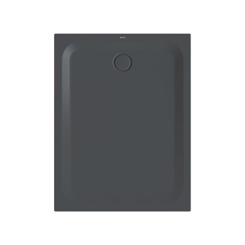 Bette Ultra Duschwanne Ebony 1300x1000x35/30mm Rechteck mit Minimum-Träger GT-Stahl... BETTE-5788-035T1 4038565278431 (Abb. 1)