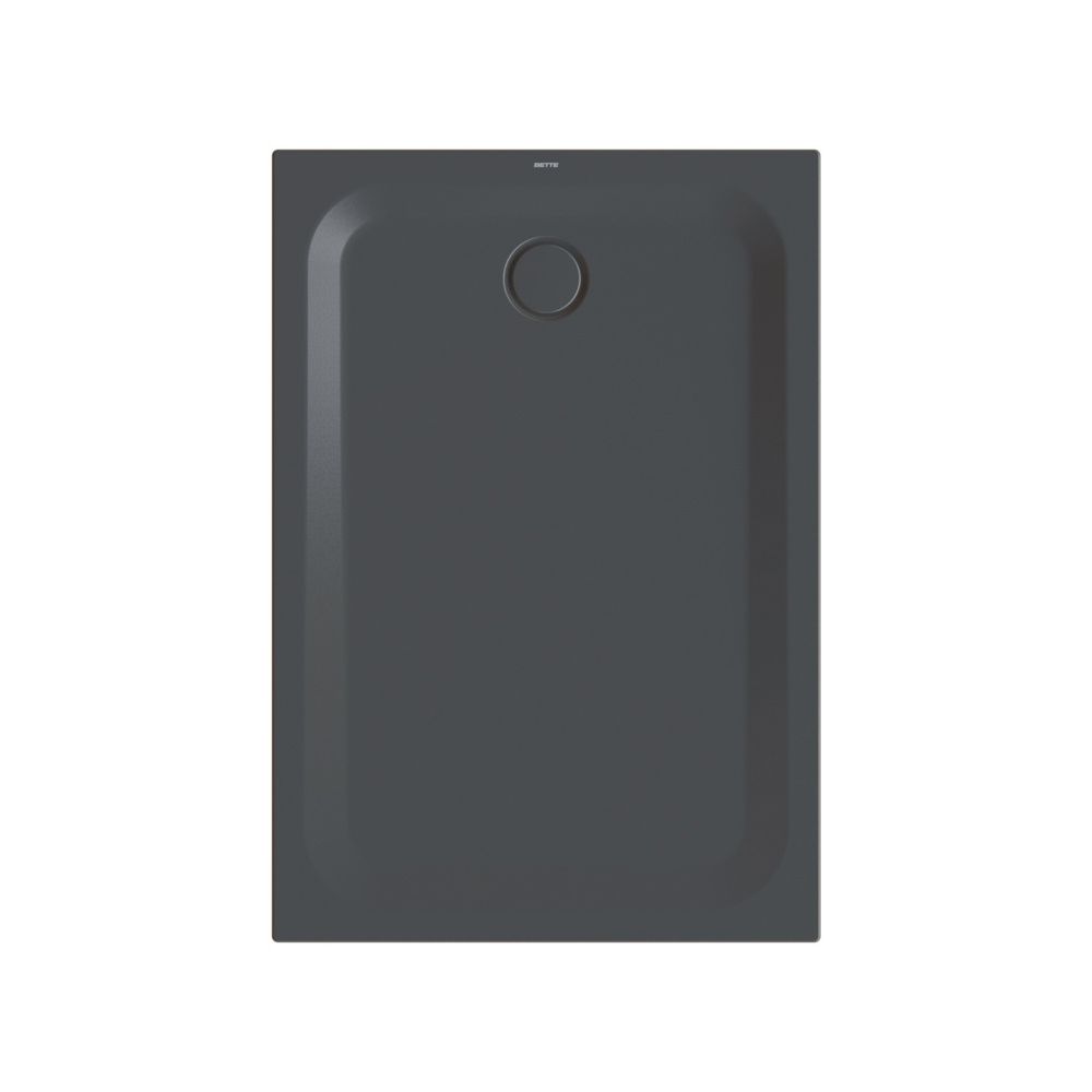 Bette Ultra Duschwanne Ebony 1300x900x35/30mm Rechteck mit Minimum-Träger GT-Stahl... BETTE-5795-035T1 4038565278479 (Abb. 1)