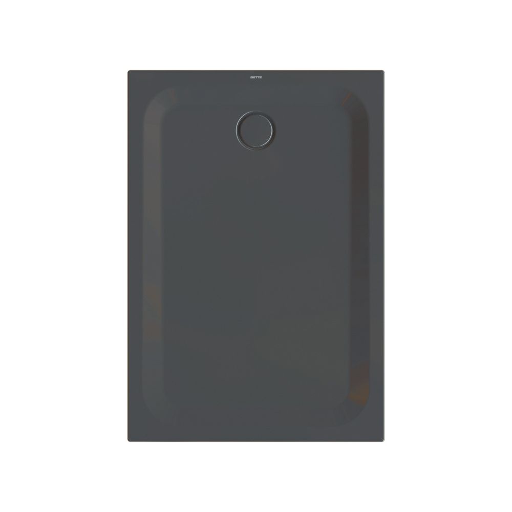 Bette Ultra Duschwanne Schwarz 1300x900x35/30mm Rechteck GT-Stahl... BETTE-5795-056 4038565046832 (Abb. 1)