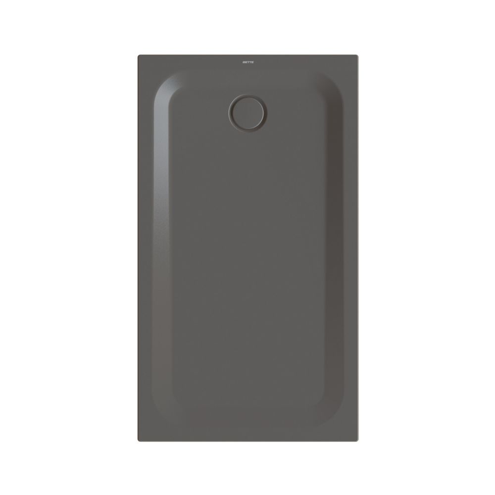 Bette Ultra Duschwanne Anthracite 1400x800x35/30mm Rechteck mit Minimum-Träger GT-Sta... BETTE-5804-401T1 4038565507197 (Abb. 1)