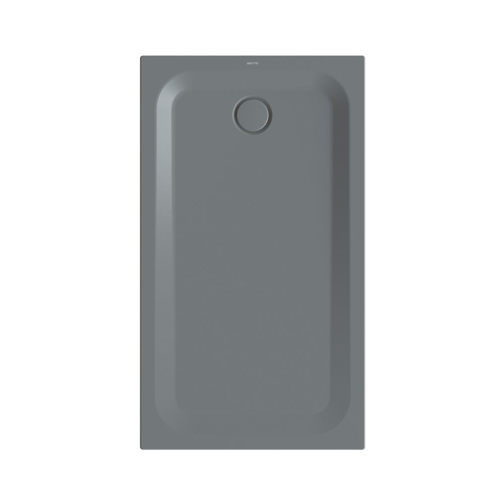 Bette Ultra Duschwanne Smoke 1400x800x35/30mm Rechteck mit Minimum-Träger GT-Stahl... BETTE-5804-403T1 4038565507319 (Abb. 1)