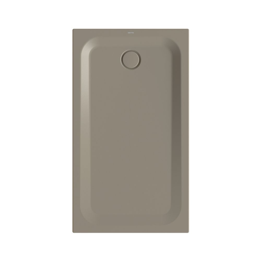 Bette Ultra Duschwanne Graphite 1400x800x35mm Rechteck mit Wannenträger GT-Stahl... BETTE-5804-404T 4038565507371 (Abb. 1)