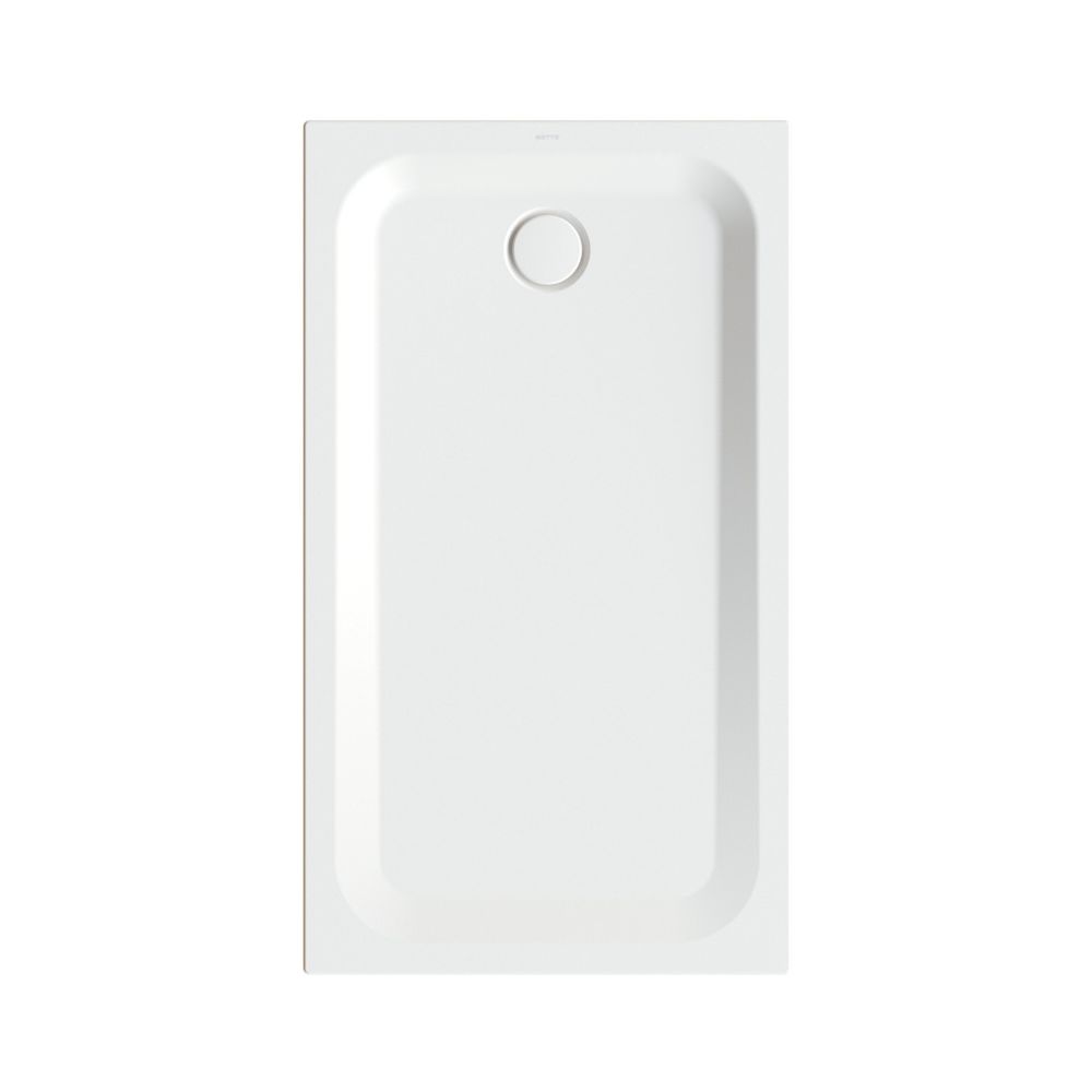Bette Ultra Duschwanne Snow 1400x800x35mm Rechteck mit Wannenträger GT-Stahl... BETTE-5804-440T 4038565161832 (Abb. 1)
