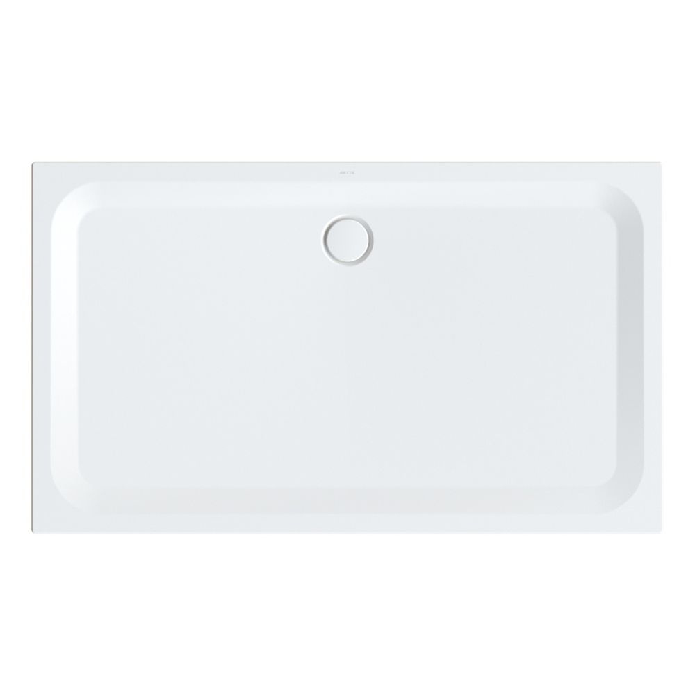 Bette Ultra Duschwanne Edelweiß 1700x1000x35/30mm BetteGlasur Plus Rechteck GT-Stah... BETTE-5806-004PLUS 4038565509627 (Abb. 1)