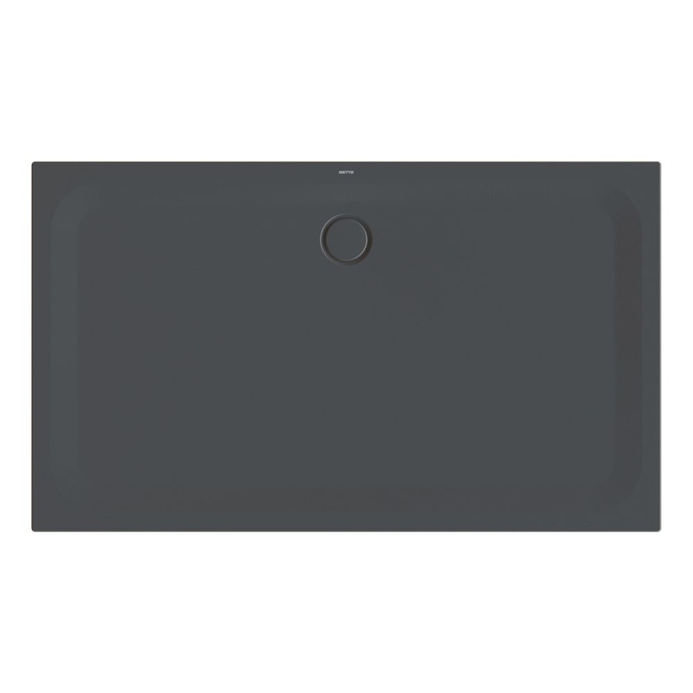 Bette Ultra Duschwanne Ebony 1700x1000x35/30mm Rechteck GT-Stahl... BETTE-5806-035 4038565279476 (Abb. 1)