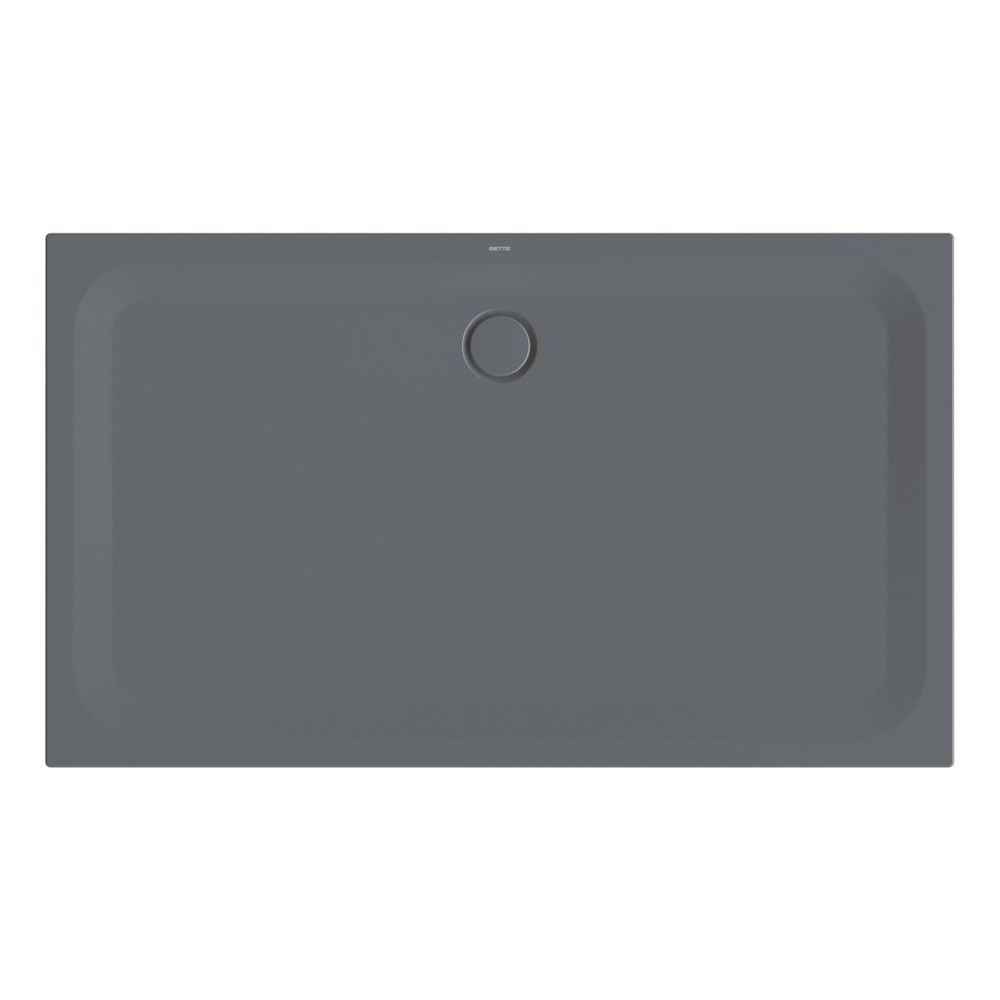 Bette Ultra Duschwanne Raven 1700x1000x35/30mm BetteAntirutsch Pro Rechteck GT-Stahl... BETTE-5806-400AE 4038565138742 (Abb. 1)