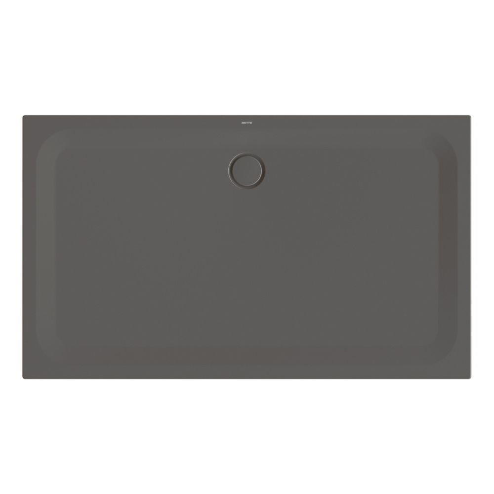 Bette Ultra Duschwanne Anthracite 1700x1000x35/30mm BetteGlasur Plus Rechteck GT-St... BETTE-5806-401PLUS 4038565509979 (Abb. 1)