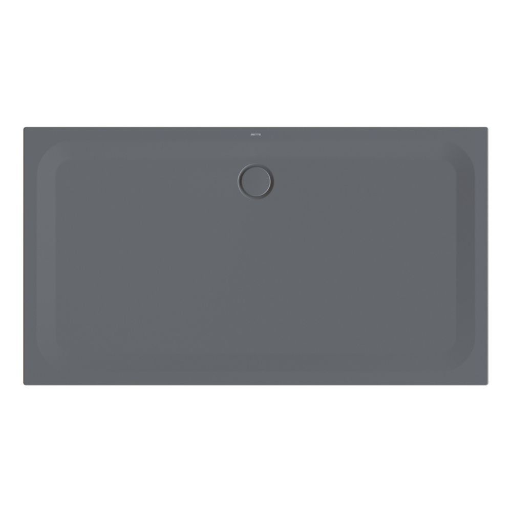 Bette Ultra Duschwanne Raven 1800x1000x35/30mm Rechteck GT-Stahl... BETTE-5808-400 4038565048010 (Abb. 1)