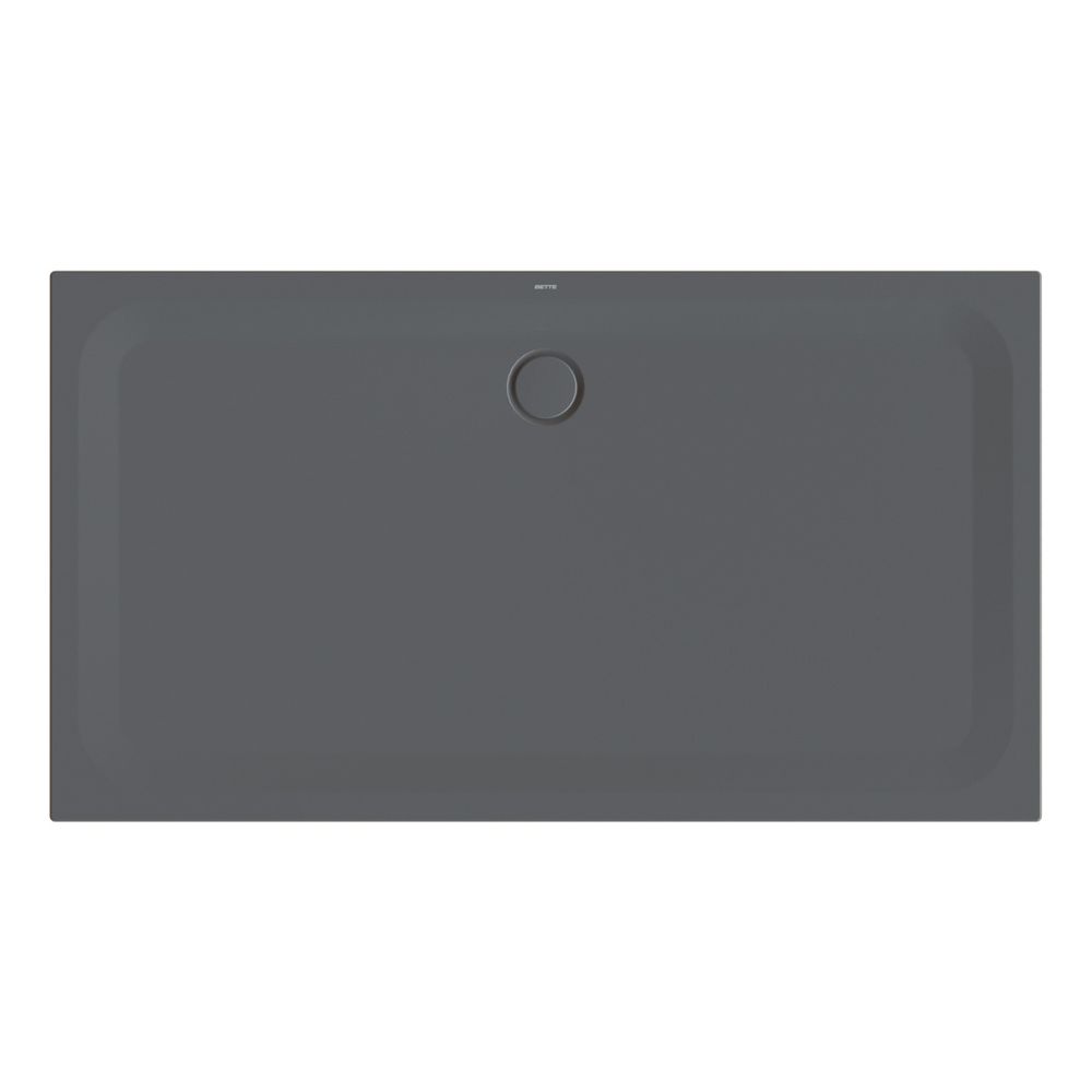 Bette Ultra Duschwanne Slate 1800x1000x35/30mm BetteGlasur Plus mit Minimum-Träg... BETTE-5808-402PLUS,T1 4038565512658 (Abb. 1)