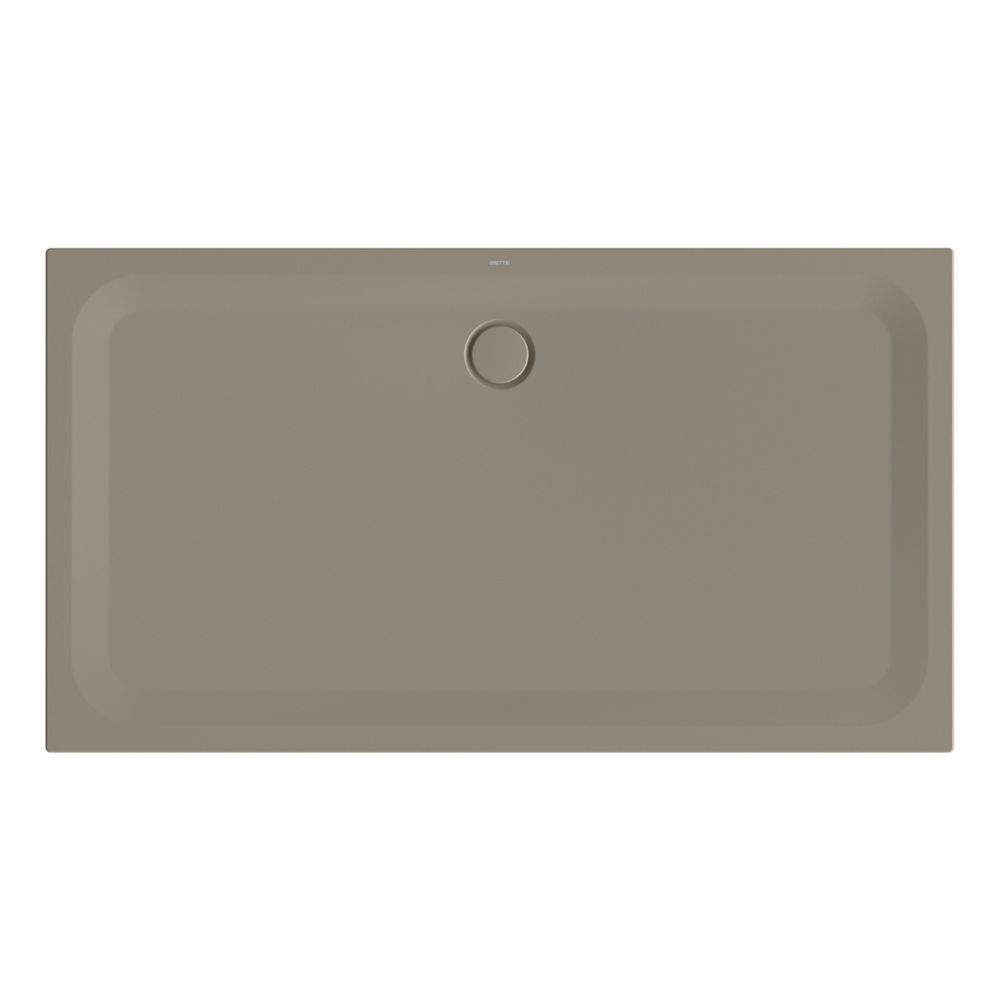Bette Ultra Duschwanne Graphite 1800x1000x35/30mm BetteGlasur Plus Rechteck GT-Stah... BETTE-5808-404PLUS 4038565512757 (Abb. 1)