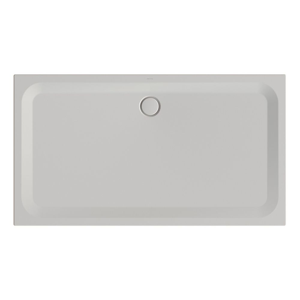 Bette Ultra Duschwanne Silver 1800x1000x35/30mm BetteGlasur Plus Rechteck GT-Stahl... BETTE-5808-410PLUS 4038565512801 (Abb. 1)