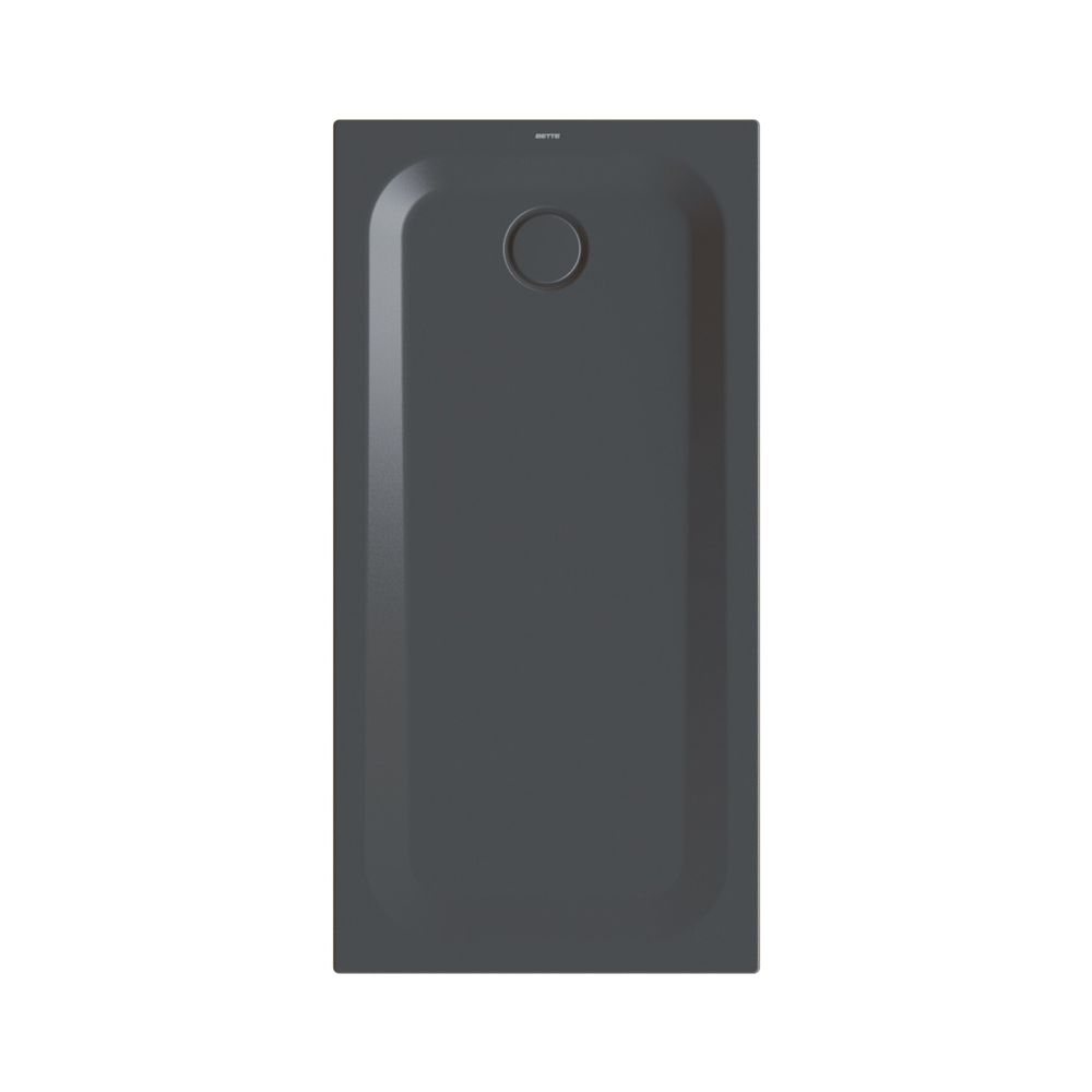 Bette Ultra Duschwanne Ebony 1400x700x35/30mm Rechteck GT-Stahl... BETTE-5824-035 4038565277533 (Abb. 1)
