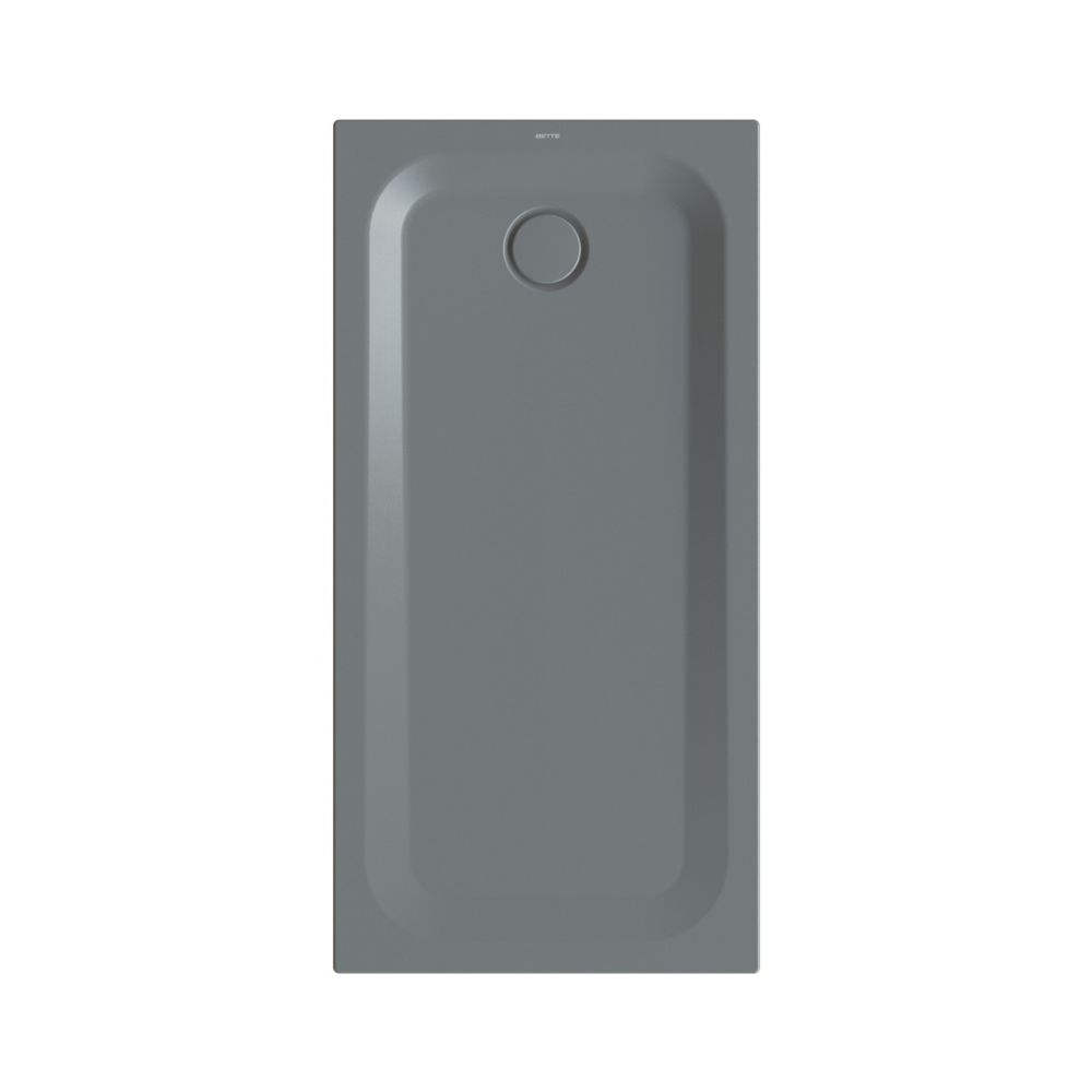 Bette Ultra Duschwanne Smoke 1400x700x35/30mm BetteGlasur Plus Rechteck GT-Stahl... BETTE-5824-403PLUS 4038565522718 (Abb. 1)