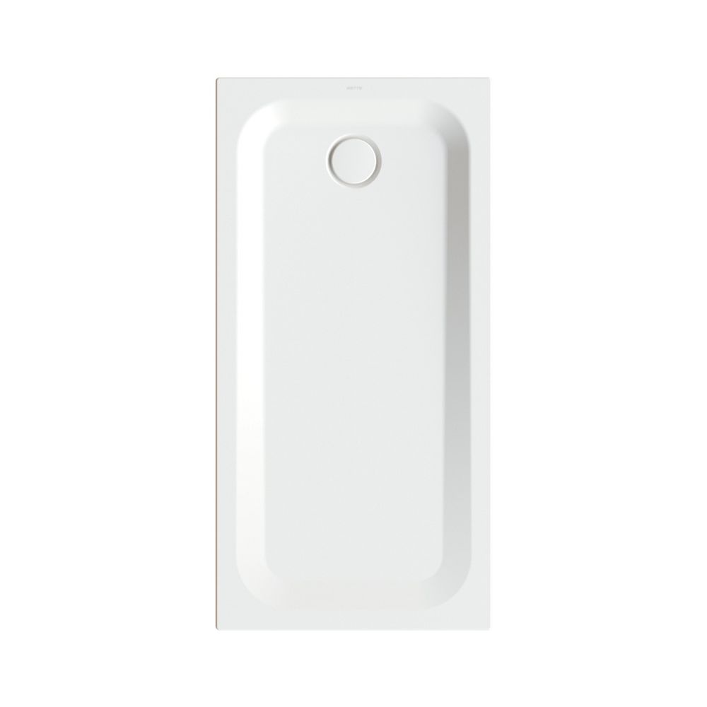 Bette Ultra Duschwanne Snow 1400x700x35/30mm BetteGlasur Plus mit Minimum-Träger... BETTE-5824-440PLUS,T1 4038565162594 (Abb. 1)
