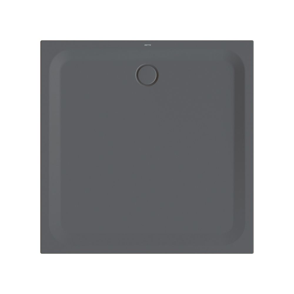 Bette Ultra Duschwanne Slate 1300x1300x35/30mm BetteGlasur Plus Rechteck GT-Stahl... BETTE-5826-402PLUS 4038565525283 (Abb. 1)