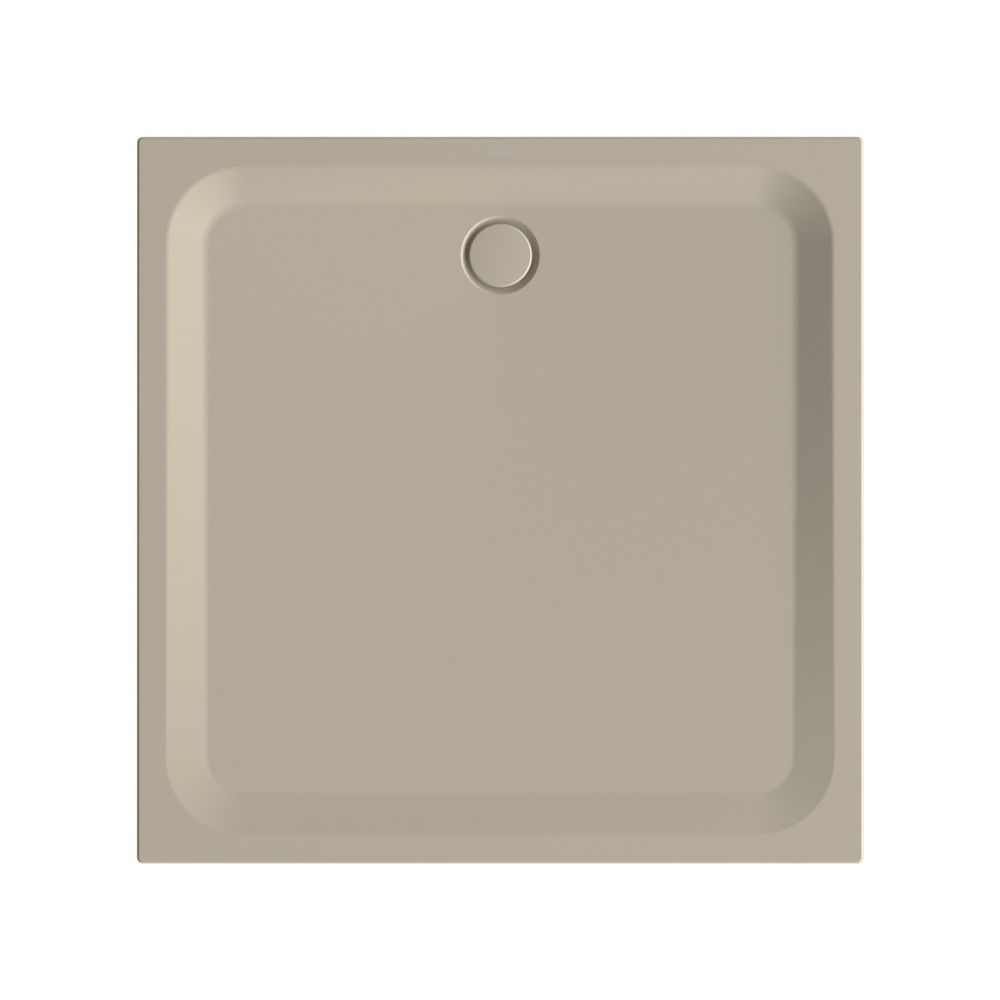 Bette Ultra Duschwanne Cashmere 1300x1300x35/30mm Rechteck mit Minimum-Träger GT-Stah... BETTE-5826-415T1 4038565525689 (Abb. 1)