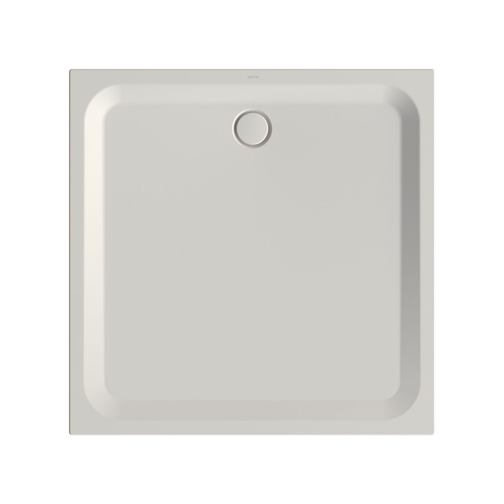 Bette Ultra Duschwanne Flax 1300x1300x35/30mm BetteGlasur Plus Rechteck GT-Stahl... BETTE-5826-423PLUS 4038565525924 (Abb. 1)