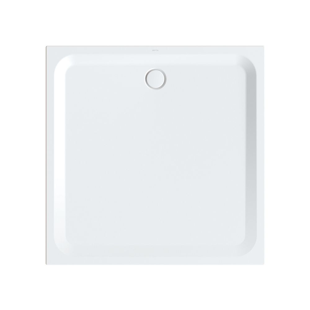 Bette Ultra Duschwanne Edelweiß 1400x1400x35/30mm BetteGlasur Plus Rechteck GT-Stah... BETTE-5828-004PLUS 4038565527508 (Abb. 1)